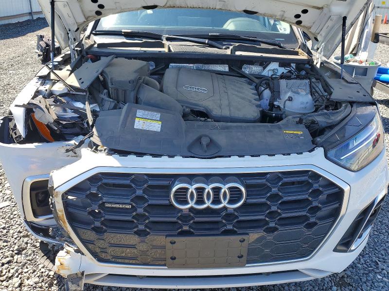 2022 Audi Q5 მანქანა იყიდება აუქციონზე, vin: WA1GAAFYXN2094098, აუქციონის ნომერი: 63609336