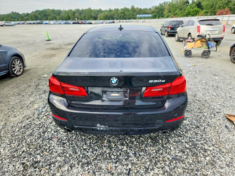 2018 Bmw 530e მანქანა იყიდება აუქციონზე, vin: WBAJA9C57JB033206, აუქციონის ნომერი: 65861916