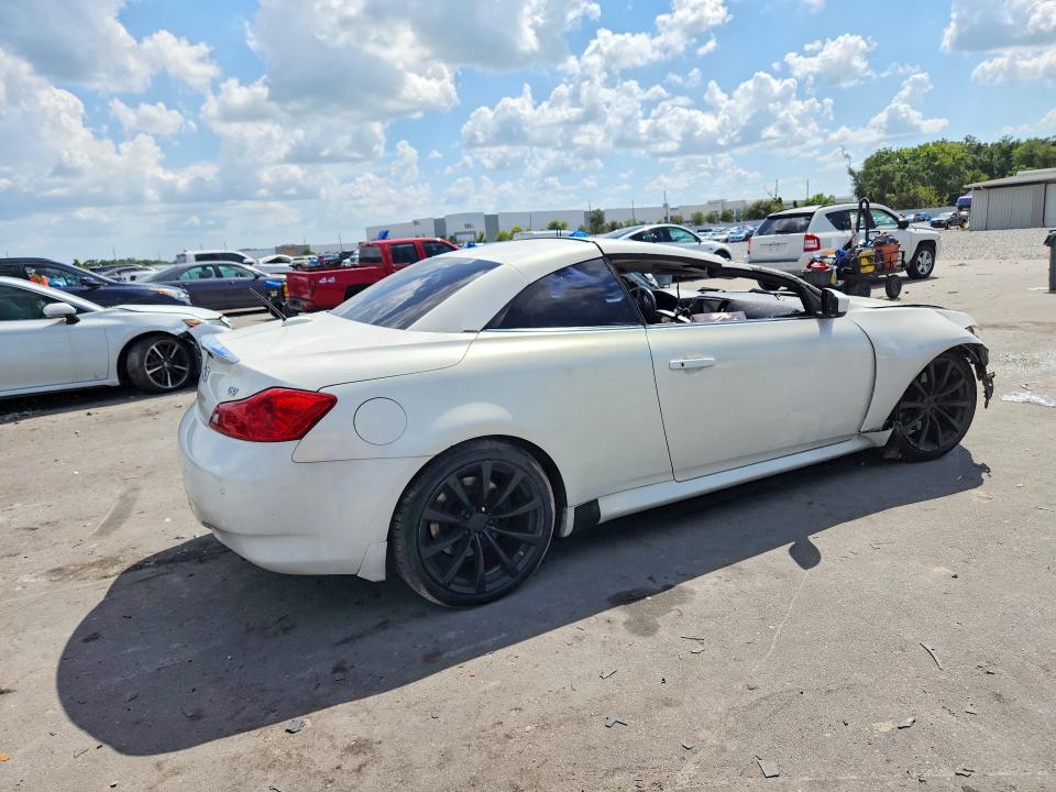 64716866 :رقم المزاد ، JN1CV6FE2AM353308 vin ، 2010 Infiniti G37 Convertible مزاد بيع