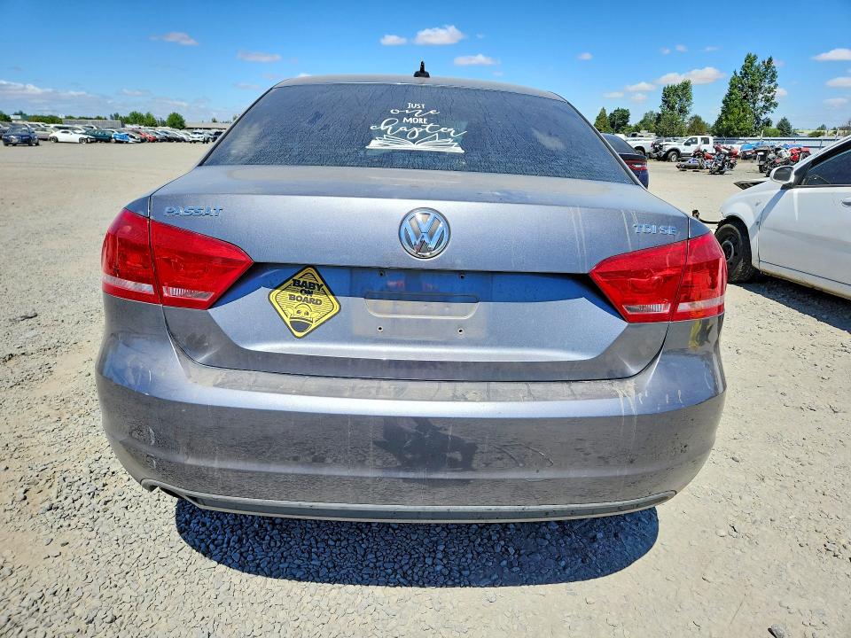 64480836 :رقم المزاد ، 1VWBN7A33DC097109 vin ، 2013 Volkswagen Passat مزاد بيع
