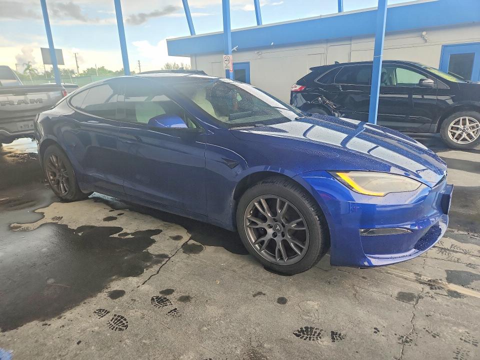 Продажа на аукционе авто 2022 Tesla Model S, vin: 5YJSA1E55NF487978, номер лота: 66768566