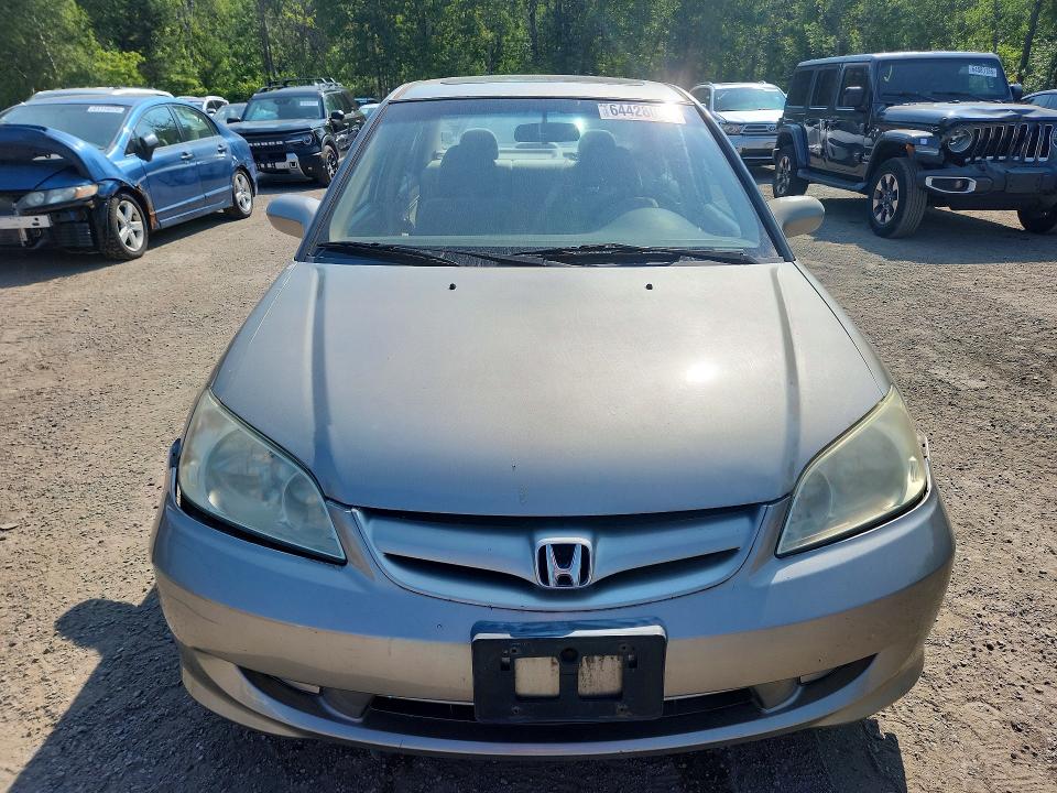 Продажа на аукционе авто 2005 Honda Civic, vin: 2HGES16655H033274, номер лота: 64428096