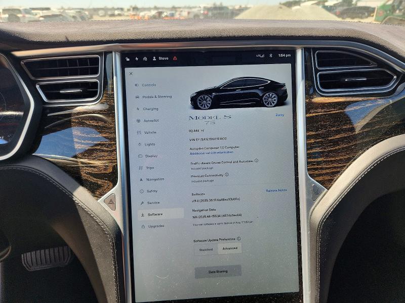 Продаж на аукціоні авто 2016 Tesla Model S, vin: 5YJSA1E19GF151802, номер лоту: 65547346