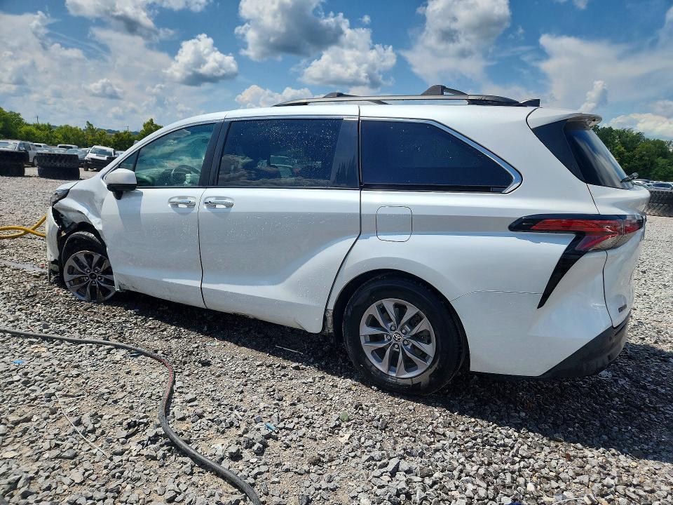 2022 Toyota Sienna მანქანა იყიდება აუქციონზე, vin: 5TDYRKEC8NS088100, აუქციონის ნომერი: 63856766