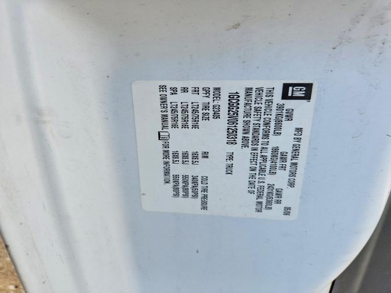 63743616 :رقم المزاد ، 1GCGG25V061250318 vin ، 2006 Chevrolet Express G2500 مزاد بيع
