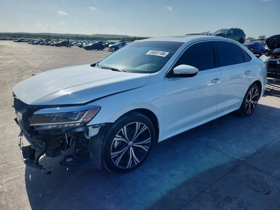 2021 Volkswagen Passat მანქანა იყიდება აუქციონზე, vin: 1VWSA7A39MC007327, აუქციონის ნომერი: 64831186