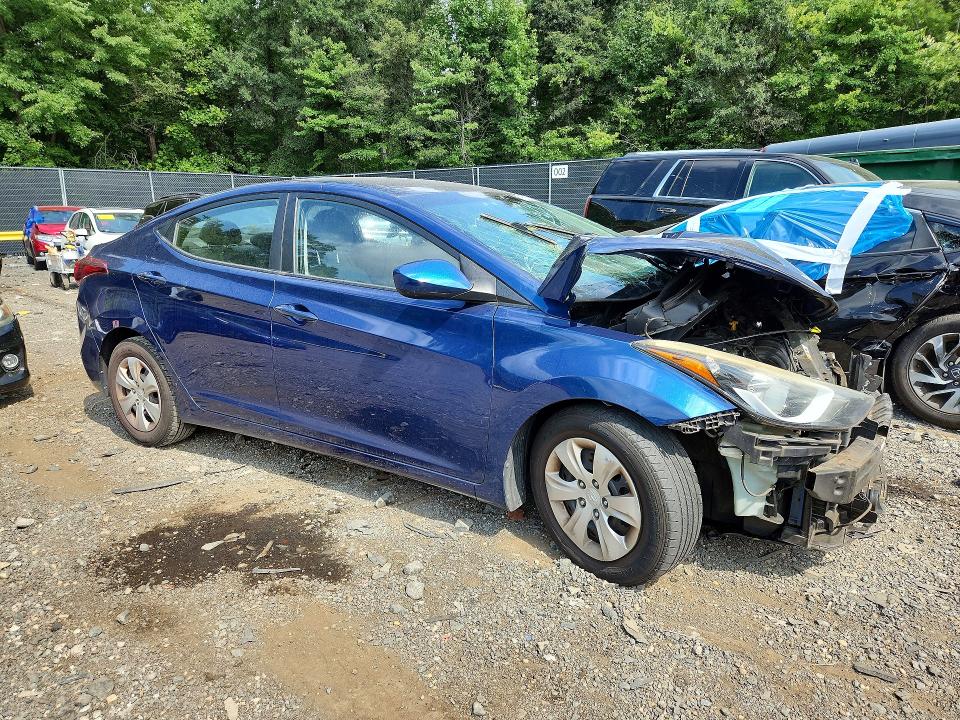 2016 Hyundai Elantra მანქანა იყიდება აუქციონზე, vin: 5NPDH4AE1GH702059, აუქციონის ნომერი: 66814956
