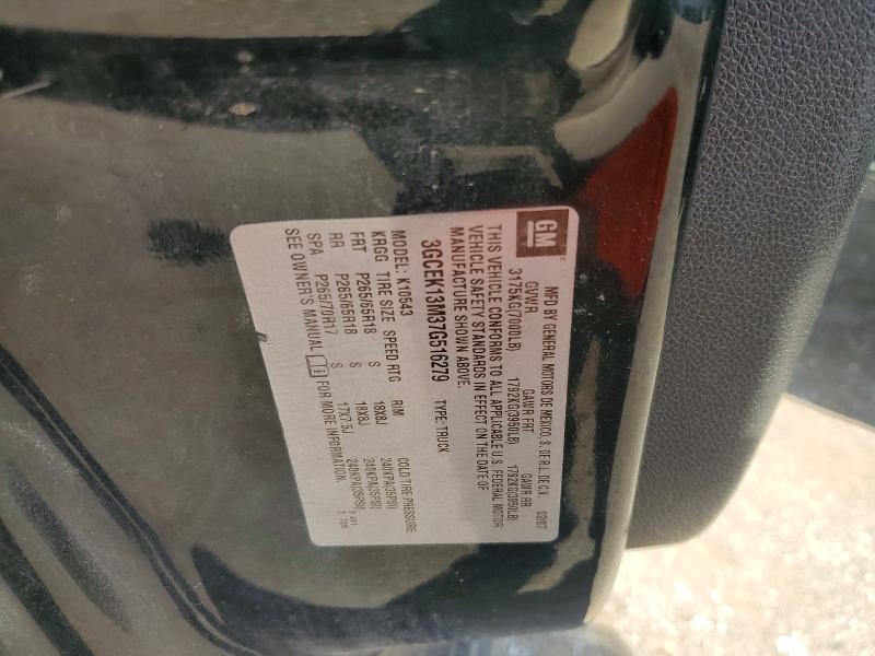 Продаж на аукціоні авто 2007 Chevrolet Silverado, vin: 3GCEK13M37G516279, номер лоту: 67209636