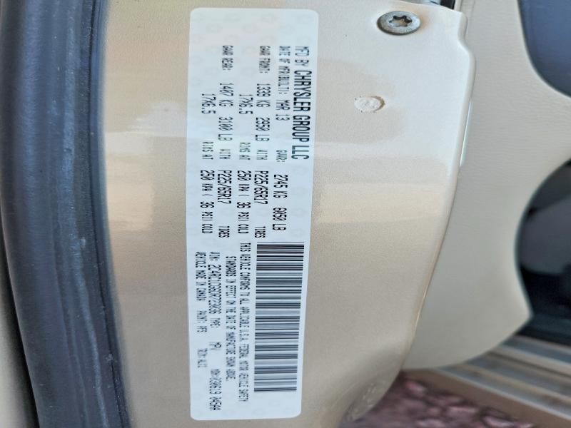66453066 :رقم المزاد ، 2C4RC1CG6DR723036 vin ، 2013 Chrysler Town & Country مزاد بيع