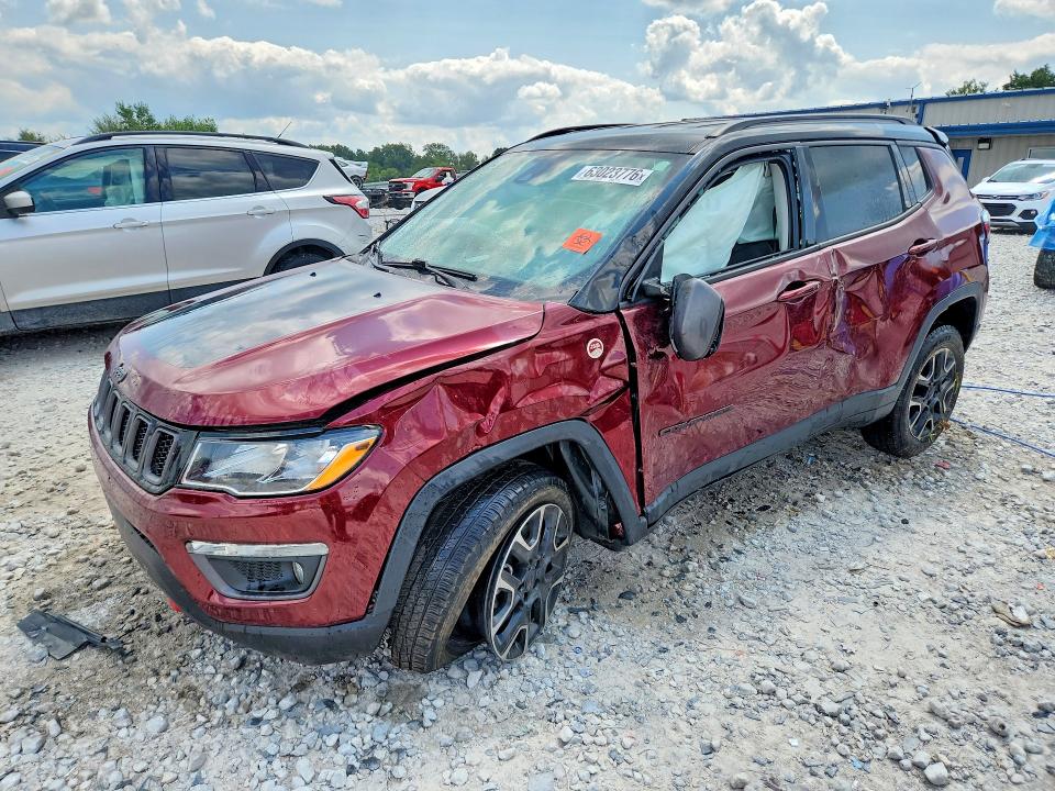 Aukcja sprzedaży 2021 Jeep Compass, vin: 3C4NJDDB5MT593952, numer aukcji: 63023776