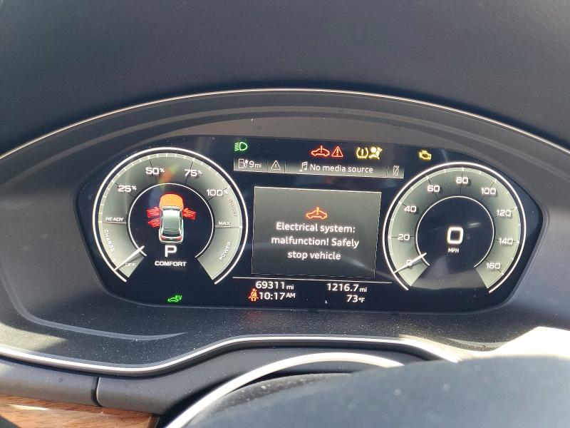 2022 Audi Q5 E მანქანა იყიდება აუქციონზე, vin: WA1G2AFY4N2087824, აუქციონის ნომერი: 63777636