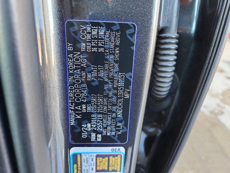 66605446 :رقم المزاد ، KNDCR3L13R5111151 vin ، 2024 Kia Niro مزاد بيع