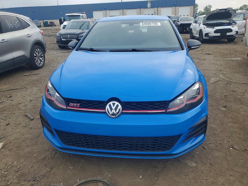 64600756 :رقم المزاد ، 3VW5T7AU9KM008067 vin ، 2019 Volkswagen Gti مزاد بيع