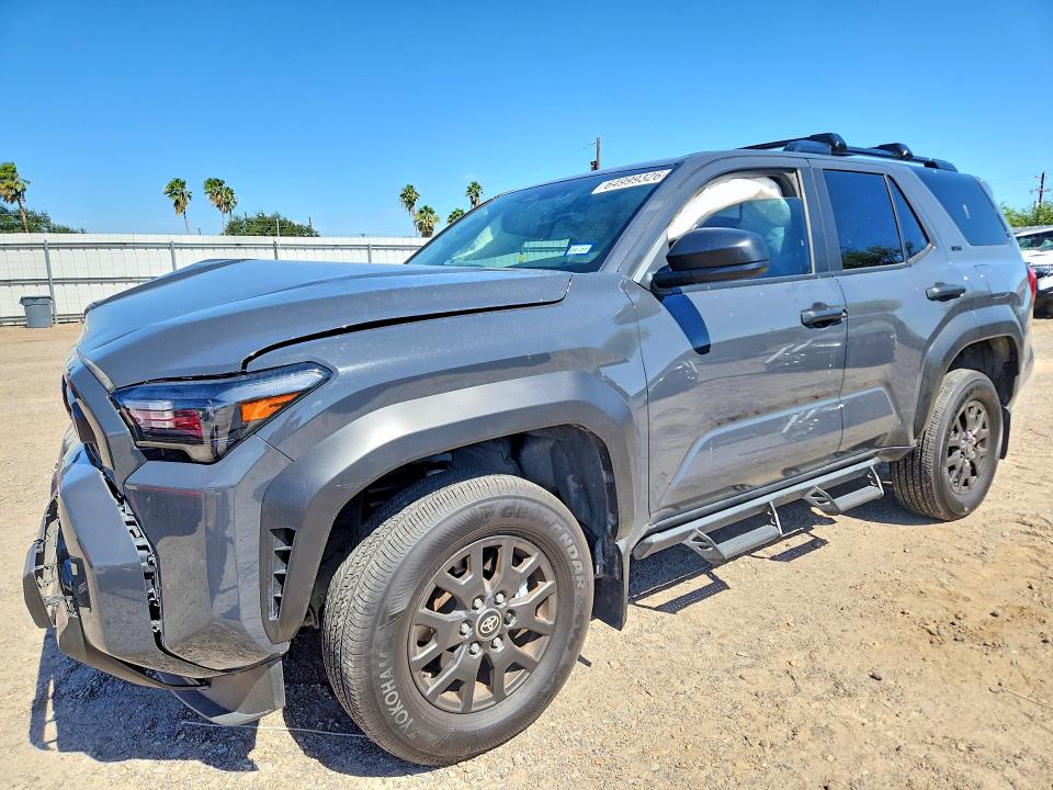 2025 Toyota 4runner მანქანა იყიდება აუქციონზე, vin: JTEVA5BR4S5053054, აუქციონის ნომერი: 64999326
