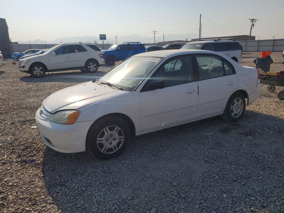 Продаж на аукціоні авто 2002 Honda Civic, vin: 2HGES16592H522067, номер лоту: 64438486