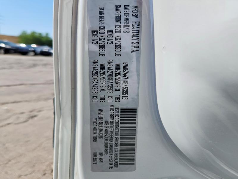 63754826 :رقم المزاد ، ZFBHRFAB5K6M43386 vin ، 2019 Ram Promaster City مزاد بيع