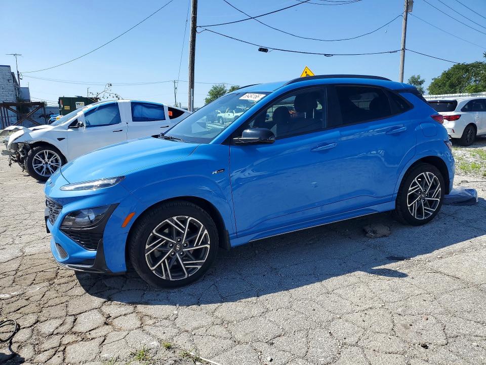 2022 Hyundai Kona მანქანა იყიდება აუქციონზე, vin: KM8K3CA33NU908030, აუქციონის ნომერი: 65484166