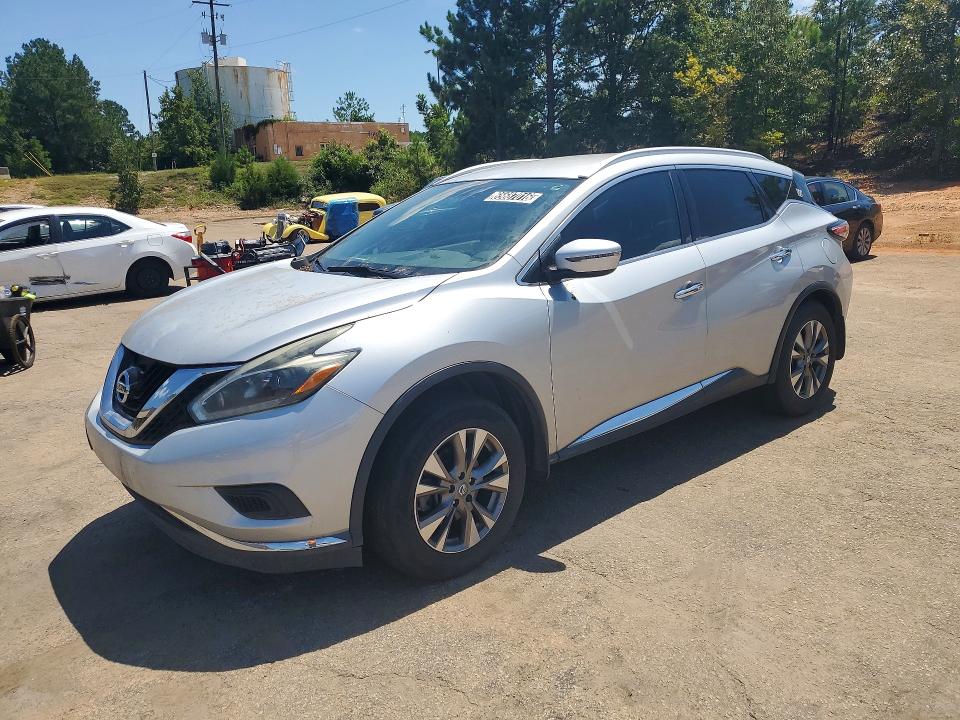 2018 Nissan Murano მანქანა იყიდება აუქციონზე, vin: 5N1AZ2MGXJN163820, აუქციონის ნომერი: 65687016