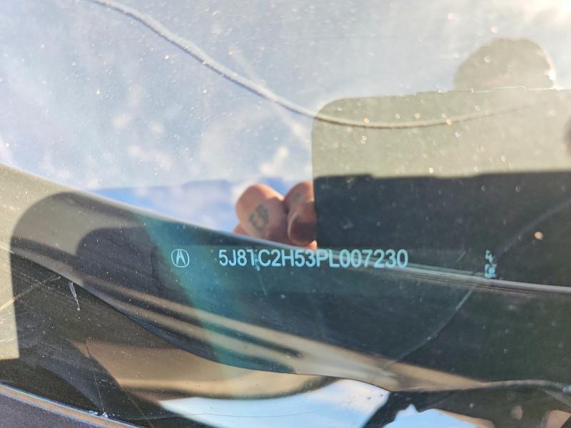 66218756 :رقم المزاد ، 5J8TC2H53PL007230 vin ، 2023 Acura Rdx مزاد بيع