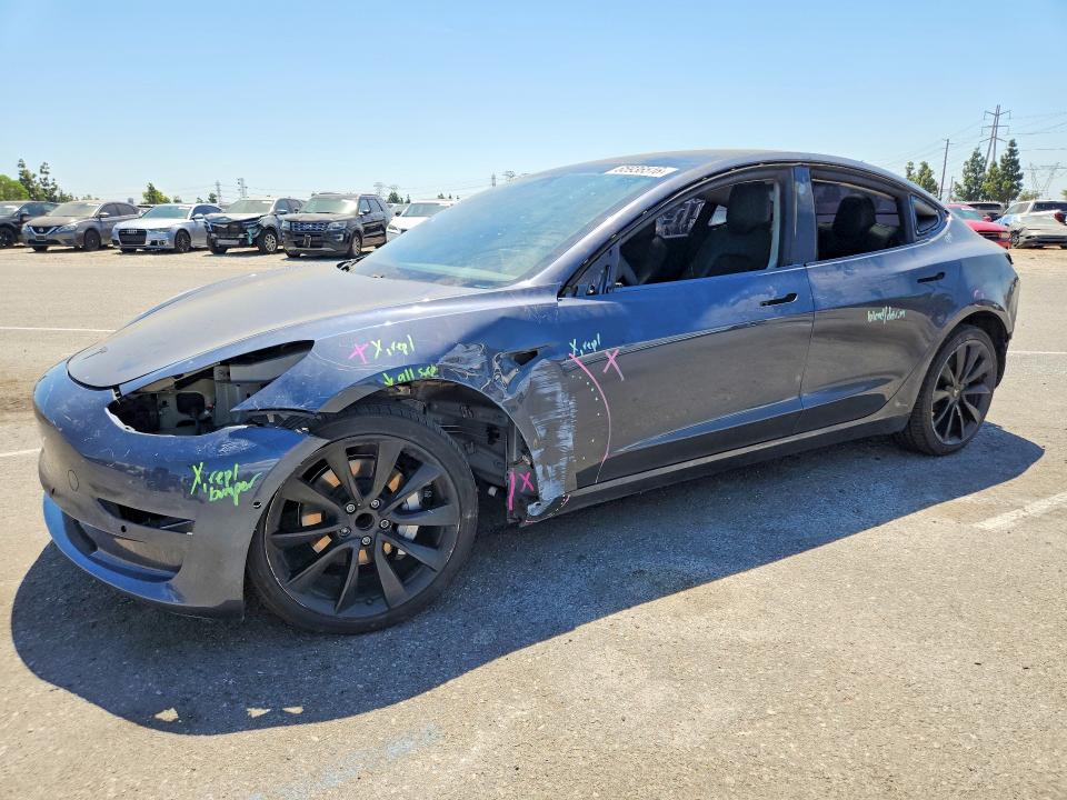 65936516 :رقم المزاد ، 5YJ3E1EA1LF649415 vin ، 2020 Tesla Model 3 مزاد بيع