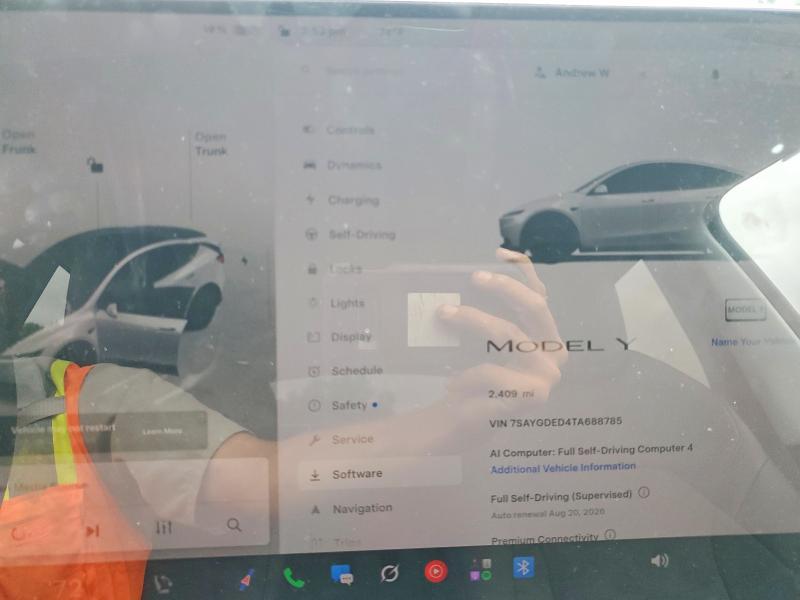 Продажа на аукционе авто 2026 Tesla Model  Y, vin: 7SAYGDED4TA688785, номер лота: 65196646