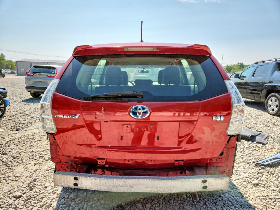 64099906 :رقم المزاد ، JTDZN3EU9EJ005981 vin ، 2014 Toyota Prius V مزاد بيع