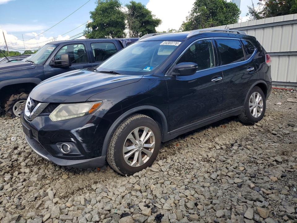 64383776 :رقم المزاد ، KNMAT2MV6GP633505 vin ، 2016 Nissan Rogue مزاد بيع