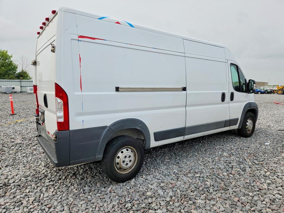 66638406 :رقم المزاد ، 3C6TRVDG9GE129838 vin ، 2016 Ram Promaster 2500 مزاد بيع