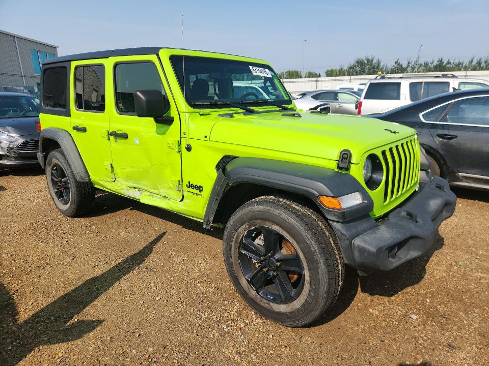 Продажа на аукционе авто 2021 Jeep Wrangler Unlimited, vin: 1C4HJXDN4MW832720, номер лота: 63744996