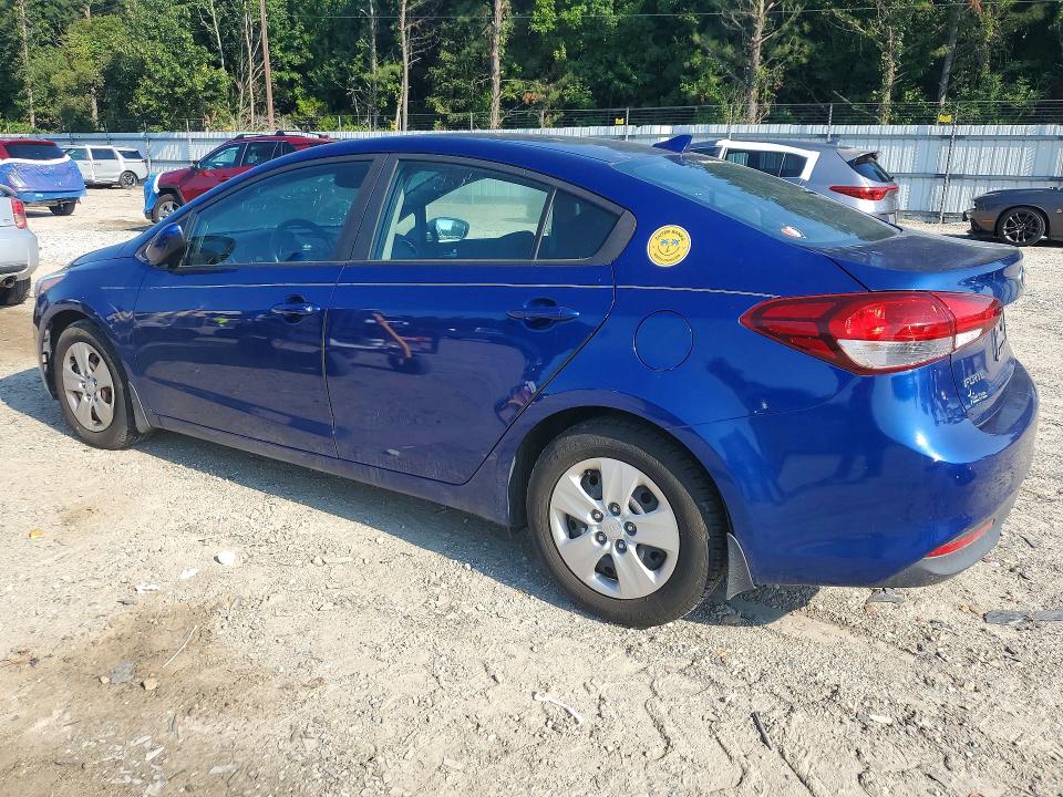 2017 Kia Forte მანქანა იყიდება აუქციონზე, vin: 3KPFK4A76HE156568, აუქციონის ნომერი: 66596526