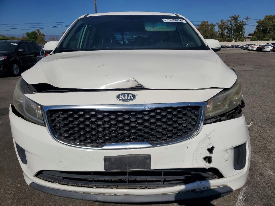 63448836 :رقم المزاد ، KNDMA5C10G6120789 vin ، 2016 Kia Sedona مزاد بيع