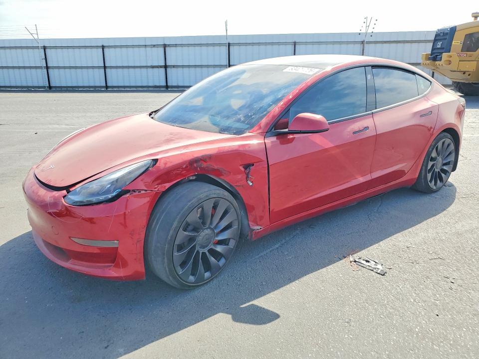63421726 :رقم المزاد ، 5YJ3E1EC5MF985006 vin ، 2021 Tesla Model 3 مزاد بيع