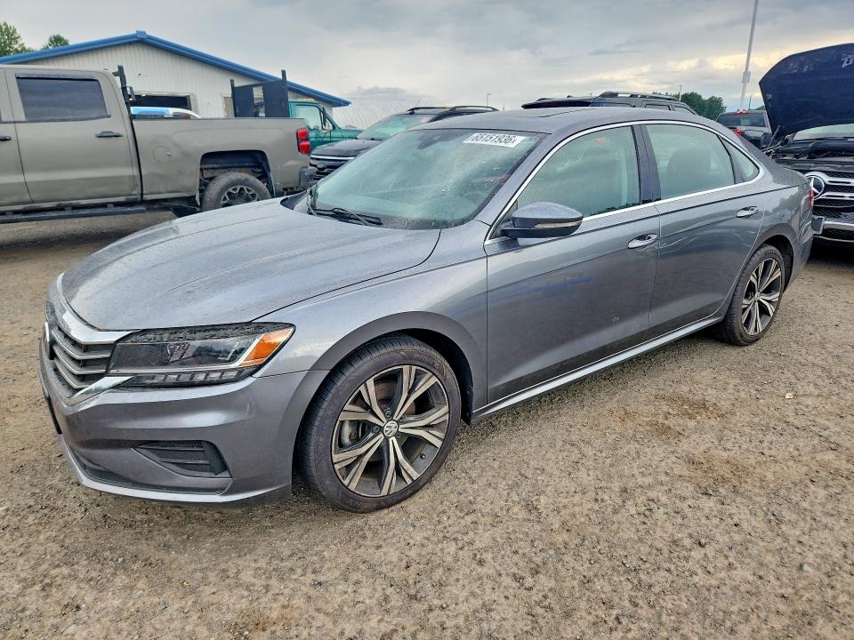 65151936 :رقم المزاد ، 1VWSA7A36MC003137 vin ، 2021 Volkswagen Passat مزاد بيع