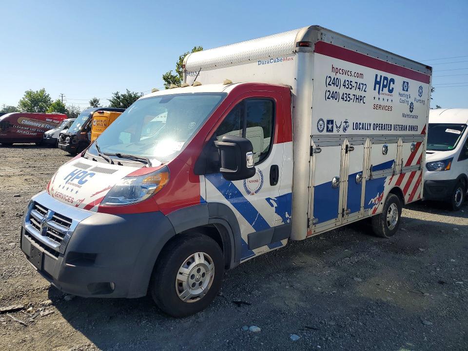 63966406 :رقم المزاد ، 3C7WRVLG5HE534106 vin ، 2017 Ram Promaster 3500 مزاد بيع