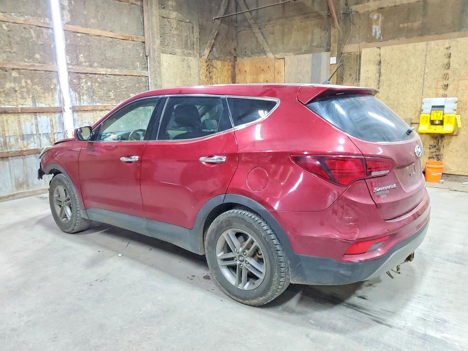 2018 Hyundai Santa Fe Sport მანქანა იყიდება აუქციონზე, vin: 5XYZTDLB0JG508225, აუქციონის ნომერი: 64467136