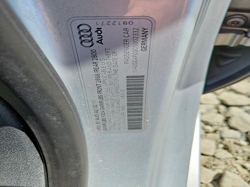 Продажа на аукционе авто 2012 Audi A7, vin: WAUSGAFC0CN002332, номер лота: 65924186