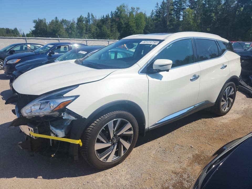 63124756 :رقم المزاد ، 5N1AZ2MH8GN142868 vin ، 2016 Nissan Murano مزاد بيع