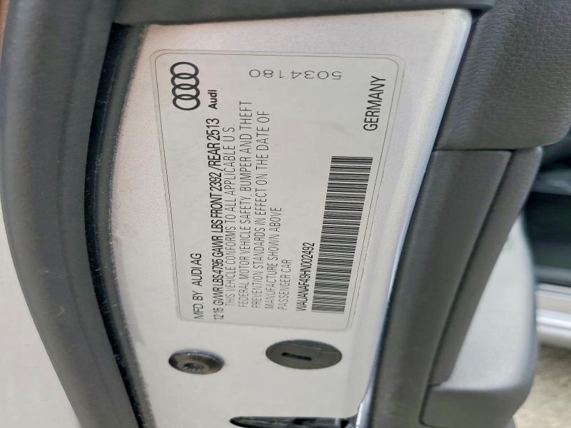 Aukcja sprzedaży 2017 Audi A4, vin: WAUANAF49HN002492, numer aukcji: 66742886