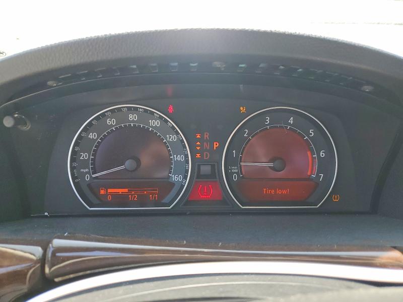 2007 Bmw 750 მანქანა იყიდება აუქციონზე, vin: WBAHL83547DT10653, აუქციონის ნომერი: 63920626
