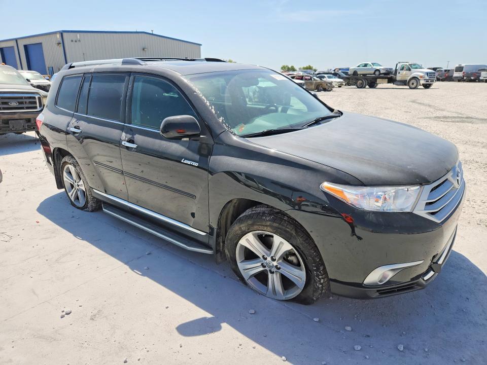 2013 Toyota Highlander მანქანა იყიდება აუქციონზე, vin: 5TDYK3EH8DS133735, აუქციონის ნომერი: 65998916