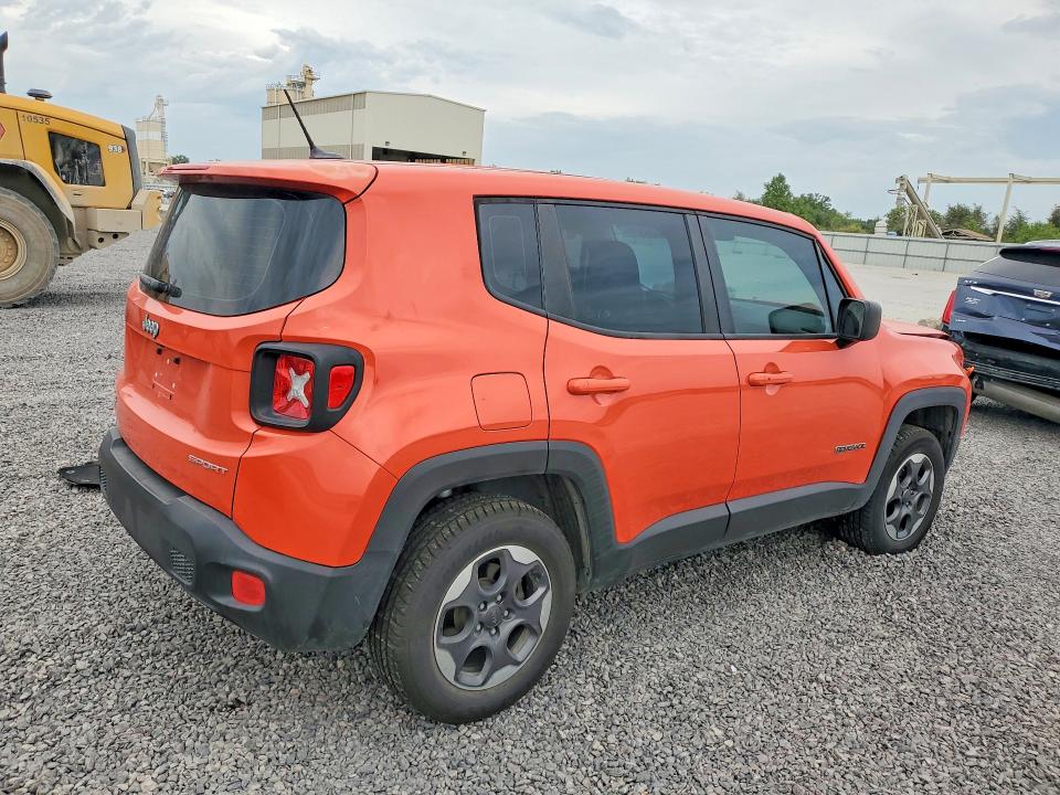 Продаж на аукціоні авто 2016 Jeep Renegade, vin: ZACCJBAT2GPD03364, номер лоту: 65365246