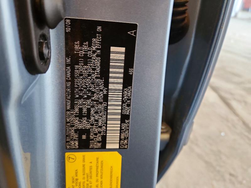 2009 Lexus Rx მანქანა იყიდება აუქციონზე, vin: 2T2GK31U99C077783, აუქციონის ნომერი: 65196266