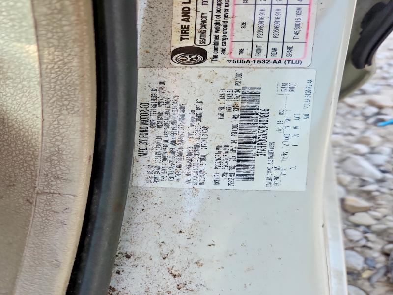 Auction sale of the 2012 Ford Fusion, vin: 3FAHP0GA5CR400806, lot number: 64309336