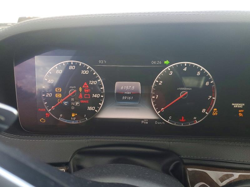 65328886 :رقم المزاد ، WDDUG8DBXJA393126 vin ، 2018 Mercedes-benz S مزاد بيع
