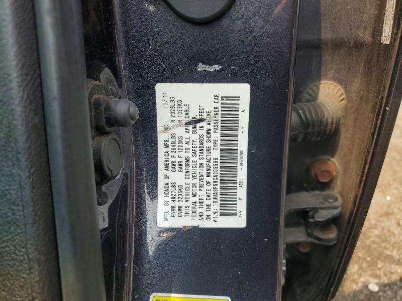 Aukcja sprzedaży 2012 Acura Tl, vin: 19UUA9F59CA005588, numer aukcji: 64492666