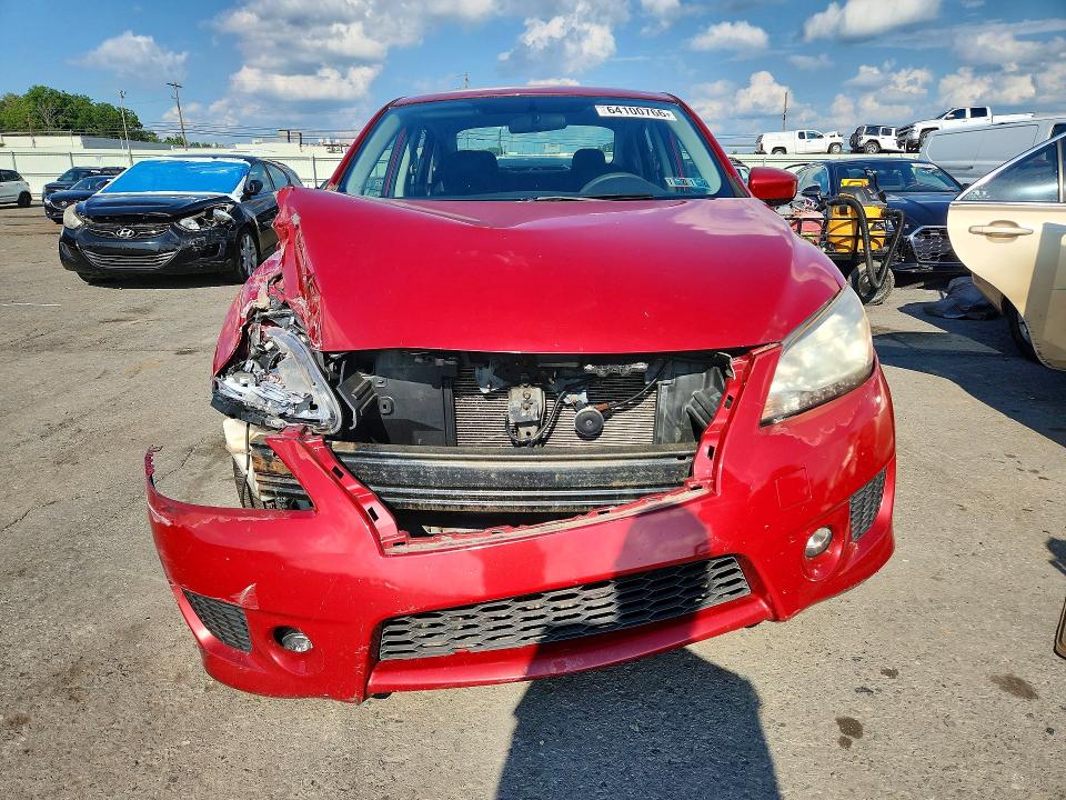 2014 Nissan Sentra მანქანა იყიდება აუქციონზე, vin: 3N1AB7AP6EL638012, აუქციონის ნომერი: 64100766