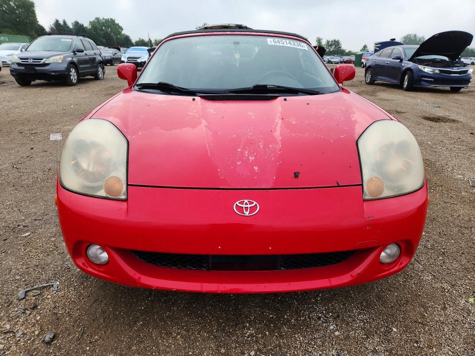 64514336 :رقم المزاد ، JTDFR320730064250 vin ، 2003 Toyota Mr2 Spyder مزاد بيع