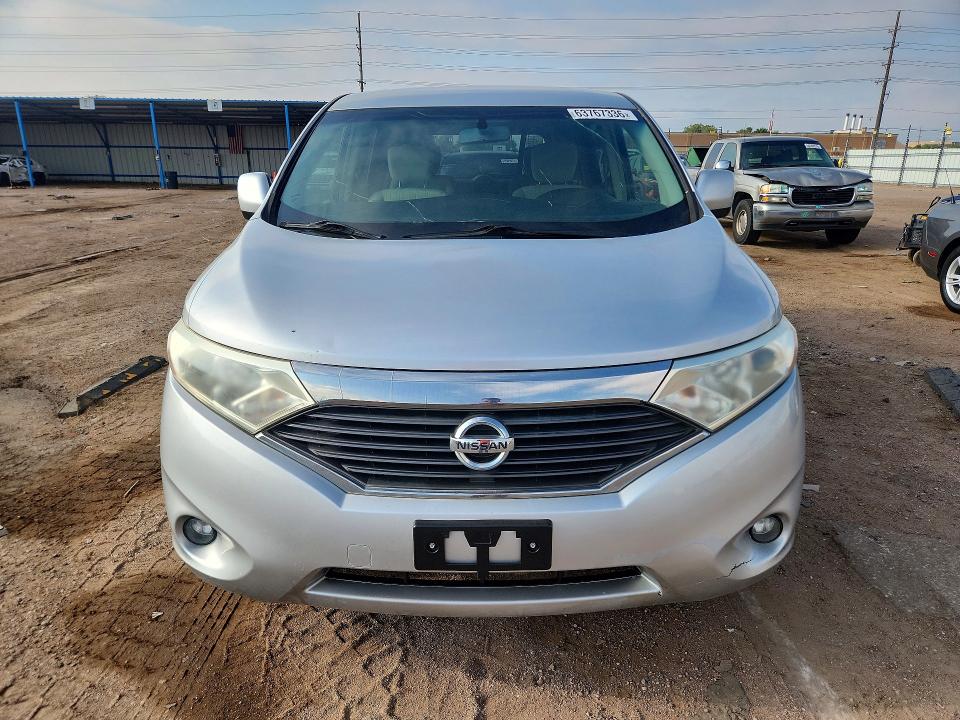 63767336 :رقم المزاد ، JN8AE2KP6C9046397 vin ، 2012 Nissan Quest مزاد بيع