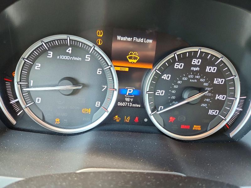 61555206 :رقم المزاد ، 5J8YD4H57LL014948 vin ، 2020 Acura Mdx مزاد بيع