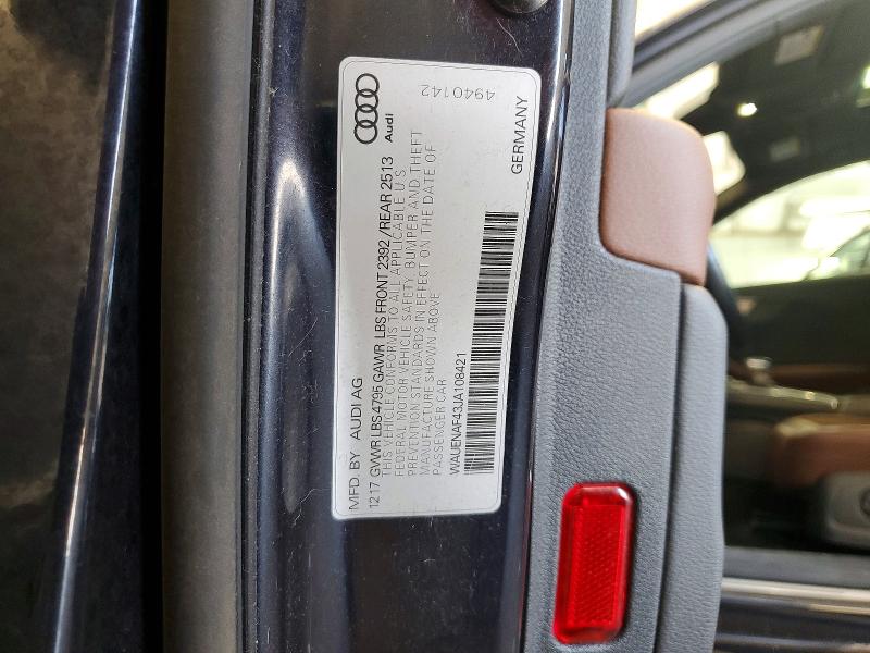 Aukcja sprzedaży 2018 Audi A4, vin: WAUENAF43JA108421, numer aukcji: 67400806